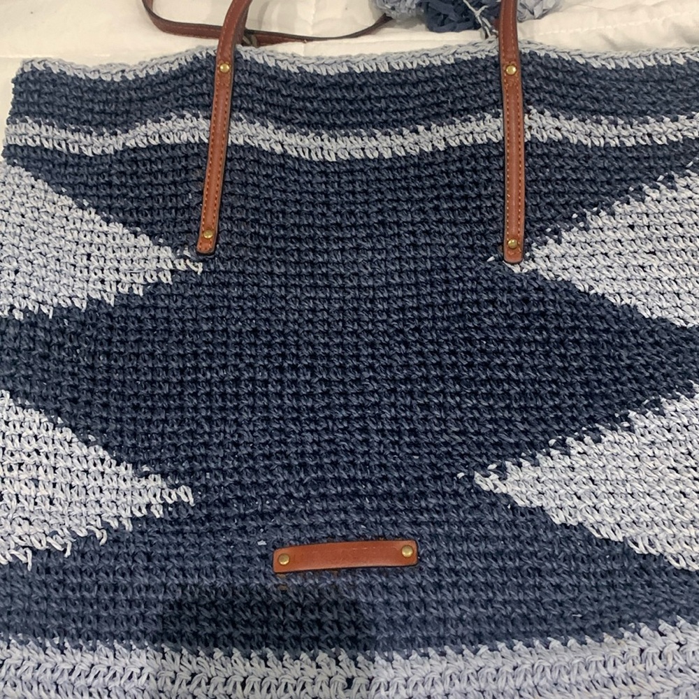 Woman’s beach bag